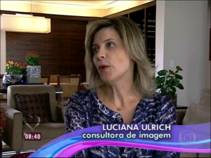 Luciana Ulrich no Programa Mais Você