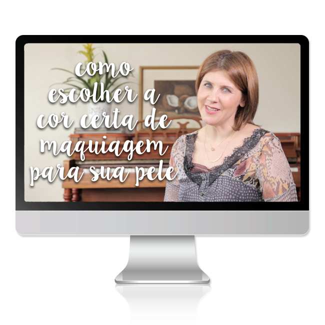 Como escolher a cor certa de maquiagem para a sua pele - Studio Immagine, com Luciana Ulrich no youtube