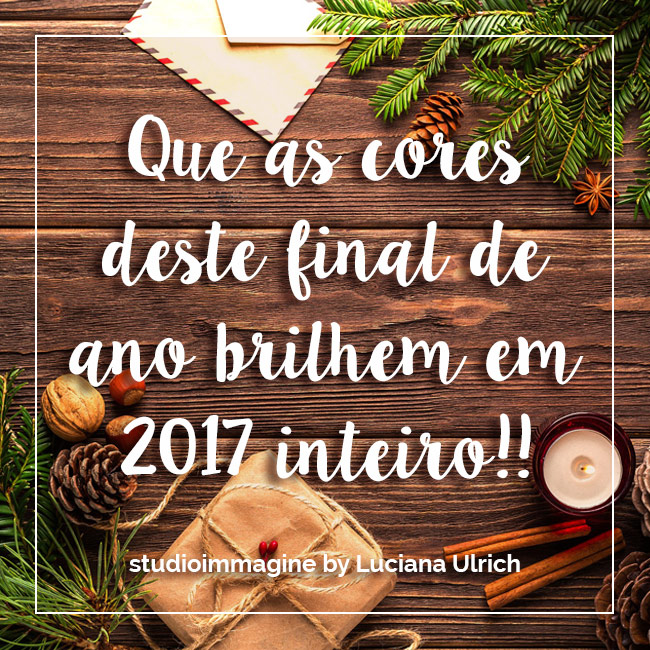 feliz 2017!! Boas festas!