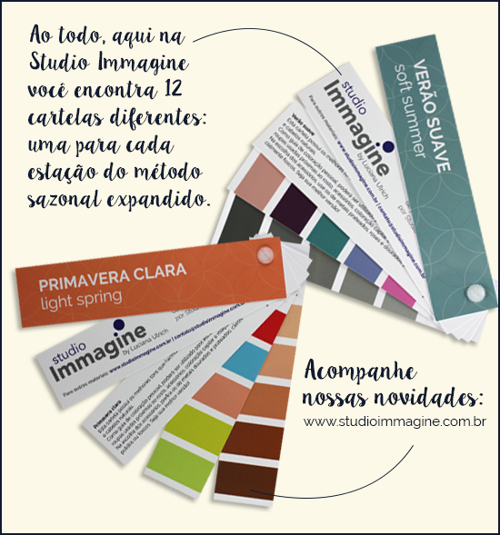 o que é uma cartelas de cor ou coloração pessoal?