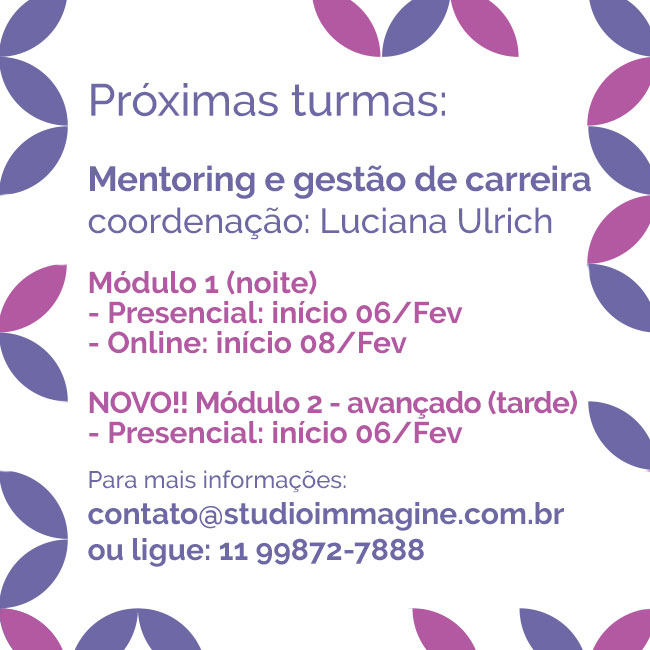 Mentoring e gestao de carreira com Luciana Ulrich