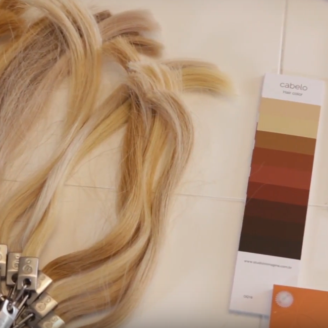 cartela de cores para cabelo Studio Immagine, by Luciana Ulrich