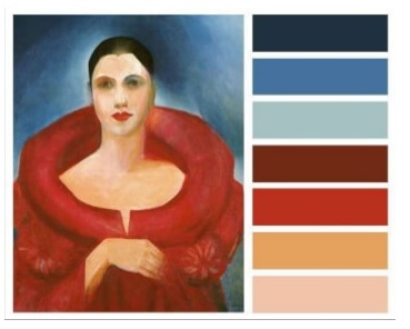 as cores de obras de arte famosas - van gogh