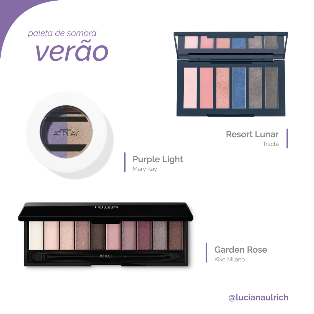 maquiagem da estação verão: sombras