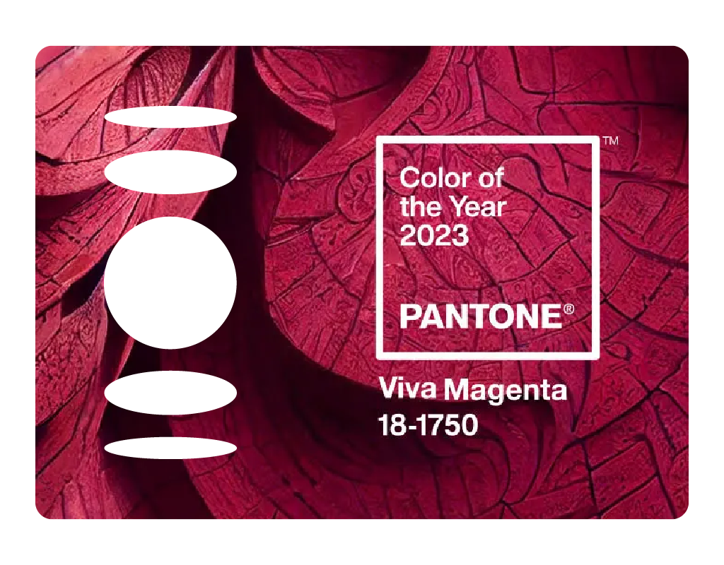 viva magenta 18-1750 cor do ano da pantone 2023