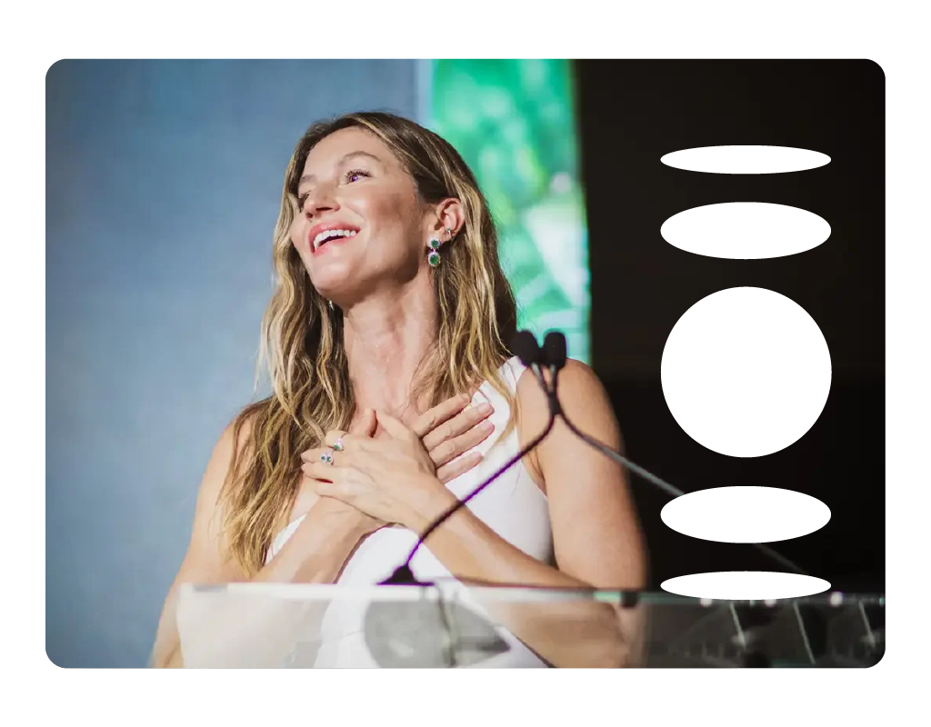As cores da Gisele Bündchen