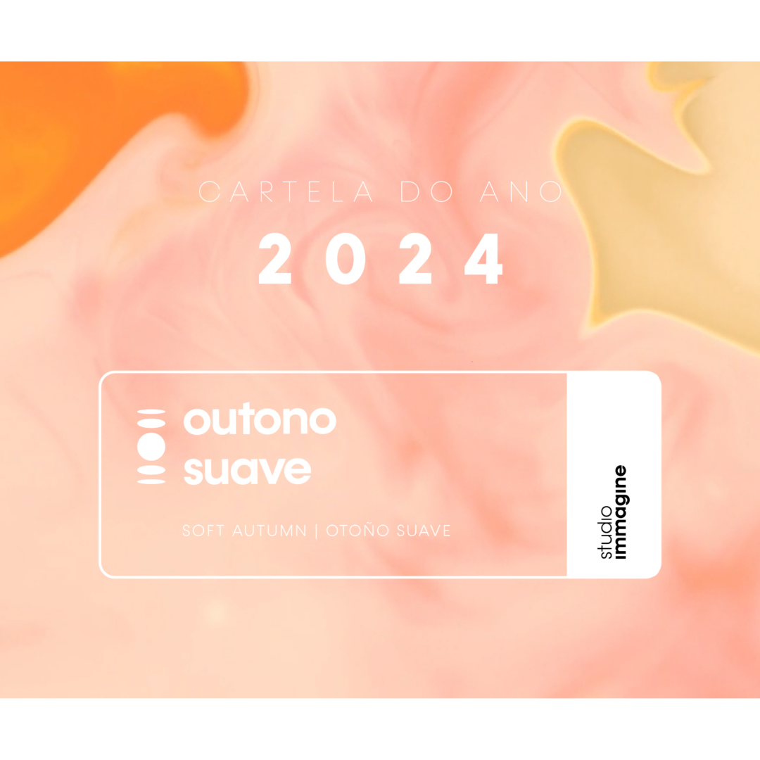 outono suave cartela do ano de 2024