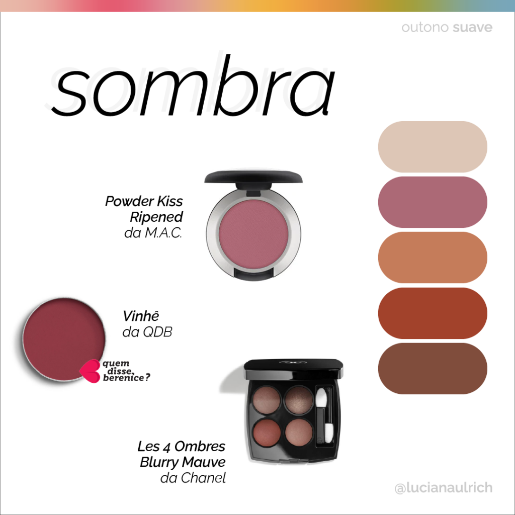 sombra do outono suave