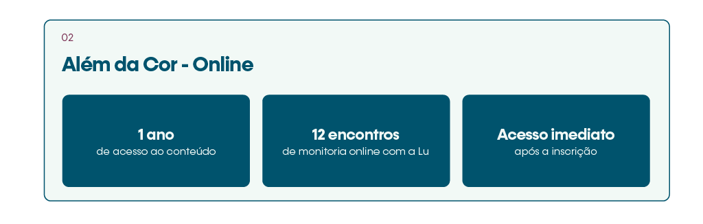 além da cor online