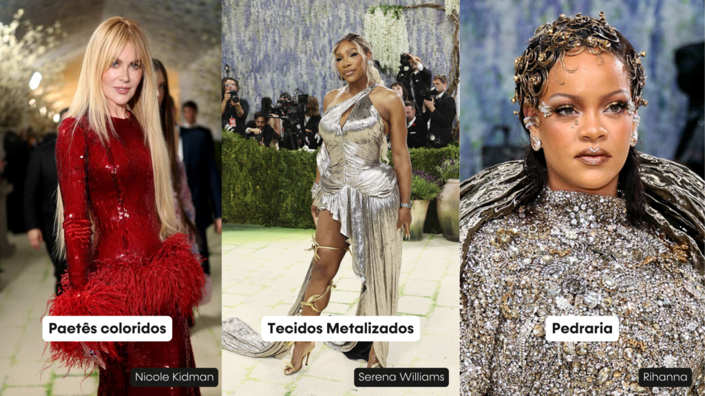 brilho: tendência do met gala 2026